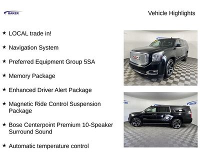 Used 2017 GMC Yukon XL Denali w/ Open Road Package
