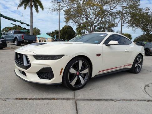 Certified 2025 Ford Mustang GT Premium w/ 60th Anniversary Package RWD image 3
