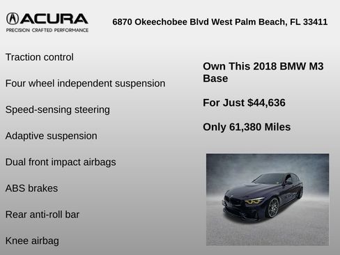 Used 2018 BMW M3 w/ Competition Package image 20