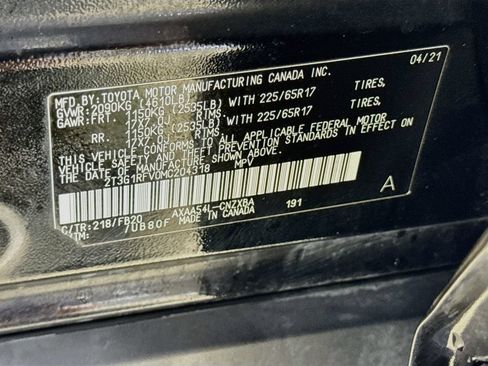 Certified 2021 Toyota RAV4 LE AWD/4WD image 27