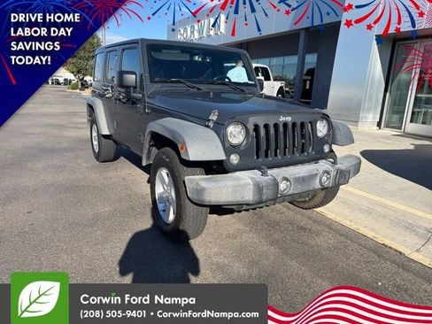 Used 2017 Jeep Wrangler Unlimited Sport w/ Quick Order Package 24S AWD/4WD image 1