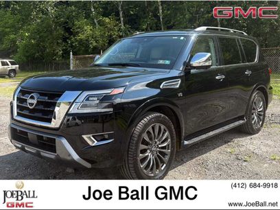 Used 2022 Nissan Armada Platinum w/ Captain's Chairs Package