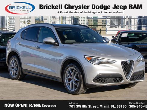 Used 2019 Alfa Romeo Stelvio Ti Sport w/ Quick Order Package 22S Sport image 3