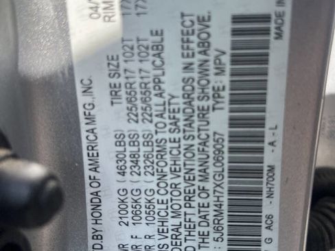Used 2016 Honda CR-V EX-L image 20
