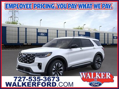 New 2026 Ford Explorer Platinum w/ LUX Leather Package