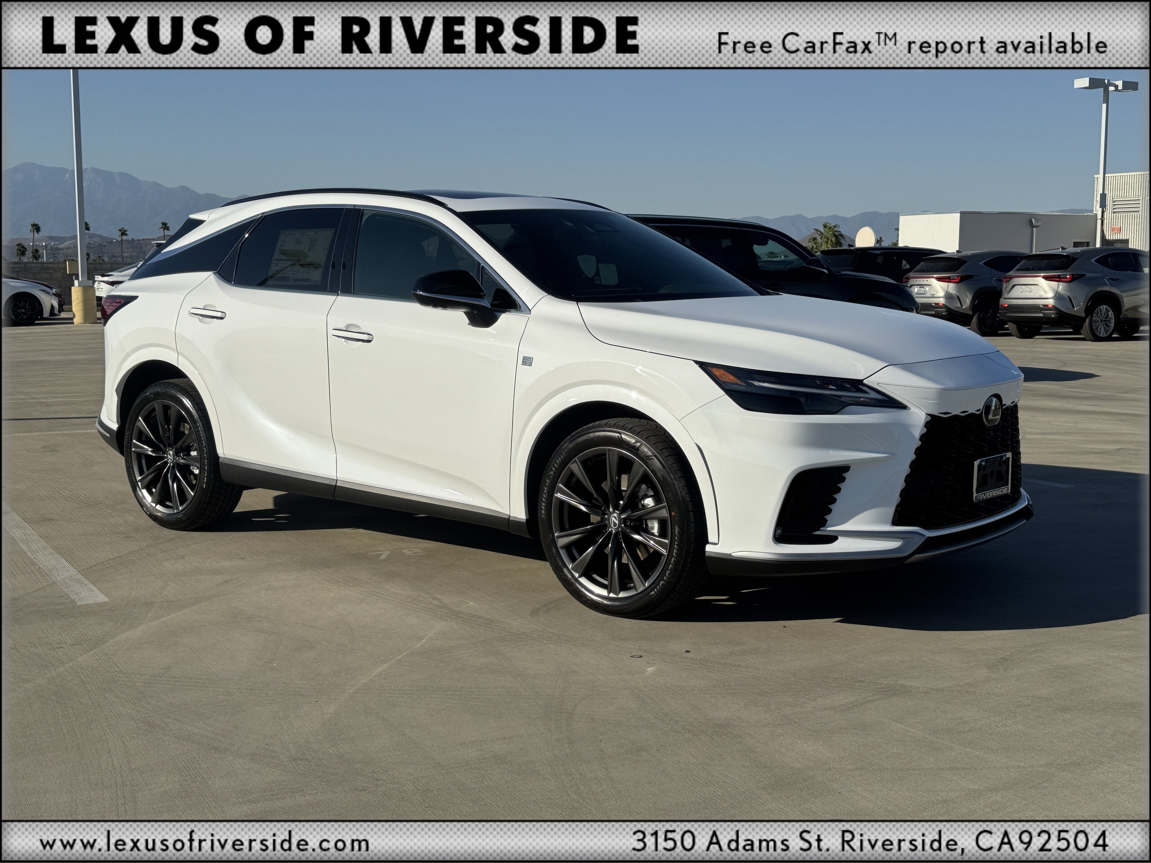 New 2026 Lexus RX 350 F Sport w/ Convenience Package FWD image 1