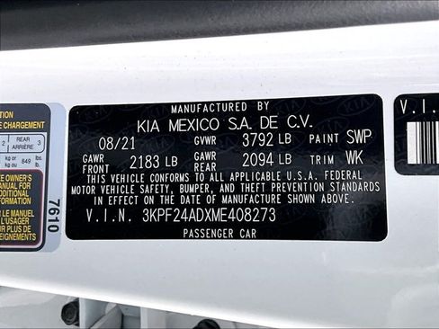Used 2021 Kia Forte LXS FWD image 30