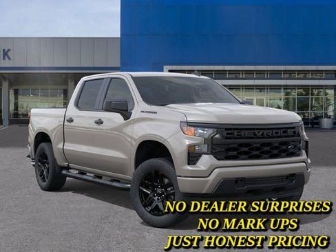 New 2026 Chevrolet Silverado 1500 Custom w/ Turbomax Blackout Package RWD image 7