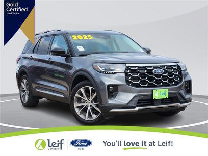 Certified 2025 Ford Explorer Platinum w/ Ultimate Package