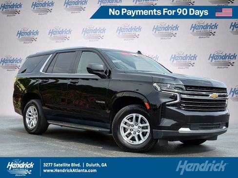 Used 2021 Chevrolet Tahoe LT RWD image 1