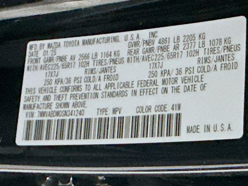 Used 2025 MAZDA CX-50 AWD 2.5 S w/ Premium Package image 12