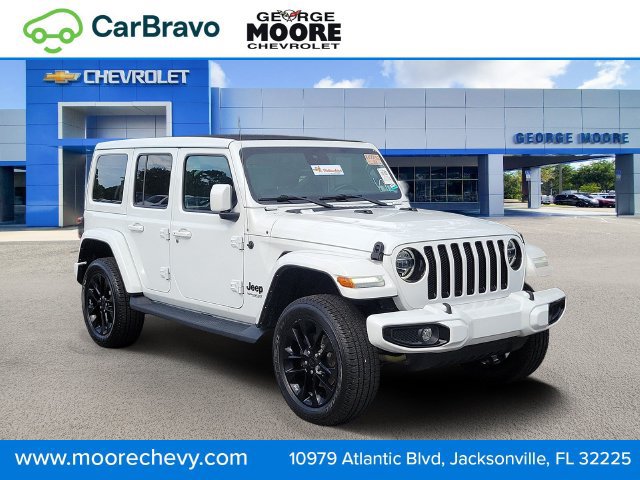 Used 2022 Jeep Wrangler Unlimited Sahara AWD/4WD image 1