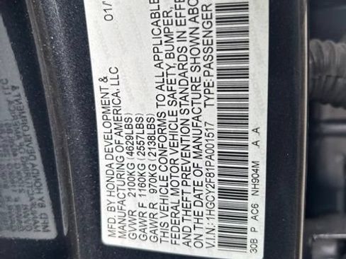 Used 2023 Honda Accord Touring image 43
