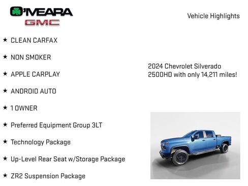 Used 2024 Chevrolet Silverado 2500 ZR2 w/ Technology Package image 8