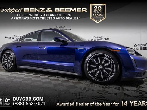 Used 2020 Porsche Taycan 4S AWD/4WD image 1