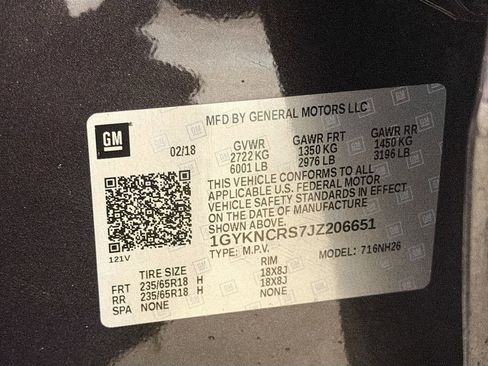 Used 2018 Cadillac XT5 Luxury w/ Driver Awareness Package image 47