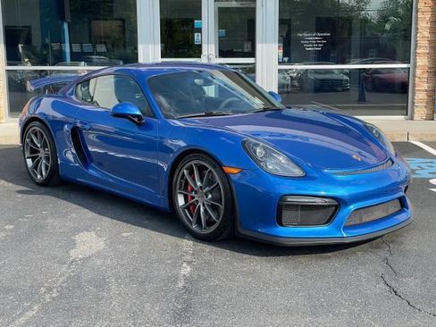 Used 2016 Porsche Cayman GT4 w/ Sport Chrono Package RWD image 1