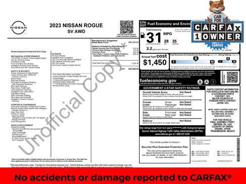 Certified 2023 Nissan Rogue SV image 3
