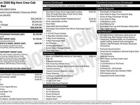 Used 2024 RAM 2500 Big Horn w/ Sport Appearance Package AWD/4WD image 6
