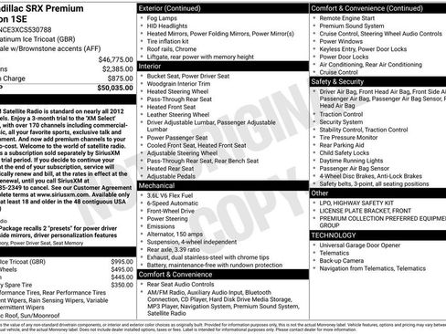 Used 2012 Cadillac SRX Premium image 16