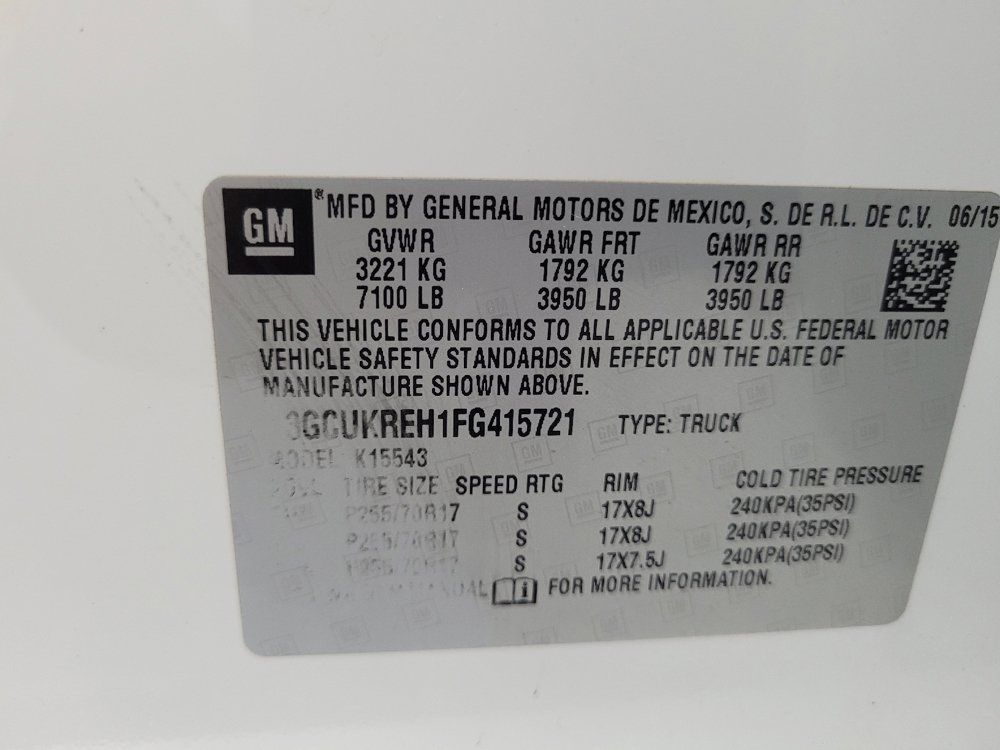 Used 2015 Chevrolet Silverado 1500 LT AWD/4WD image 33