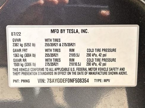 Used 2022 Tesla Model Y Performance image 33