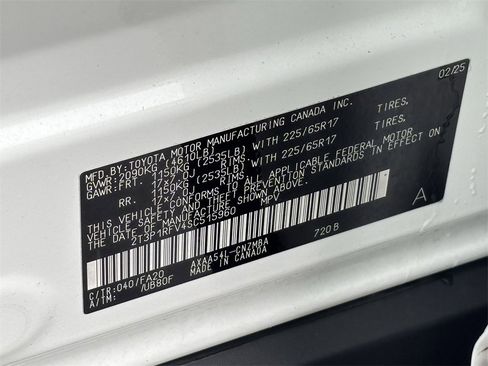 Certified 2025 Toyota RAV4 XLE w/ Convenience Package image 13