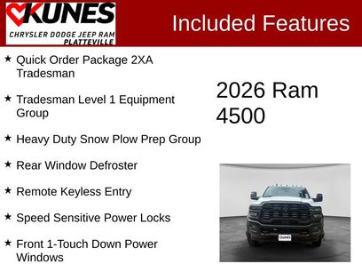 New 2026 RAM 4500 Tradesman