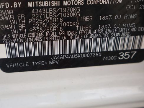Used 2019 Mitsubishi Outlander Sport SE FWD image 39