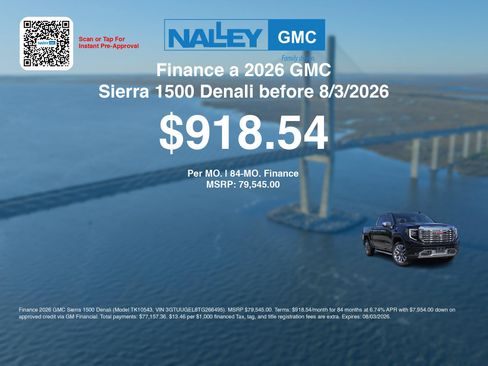 New 2026 GMC Sierra 1500 Denali w/ Denali Reserve Package AWD/4WD image 7