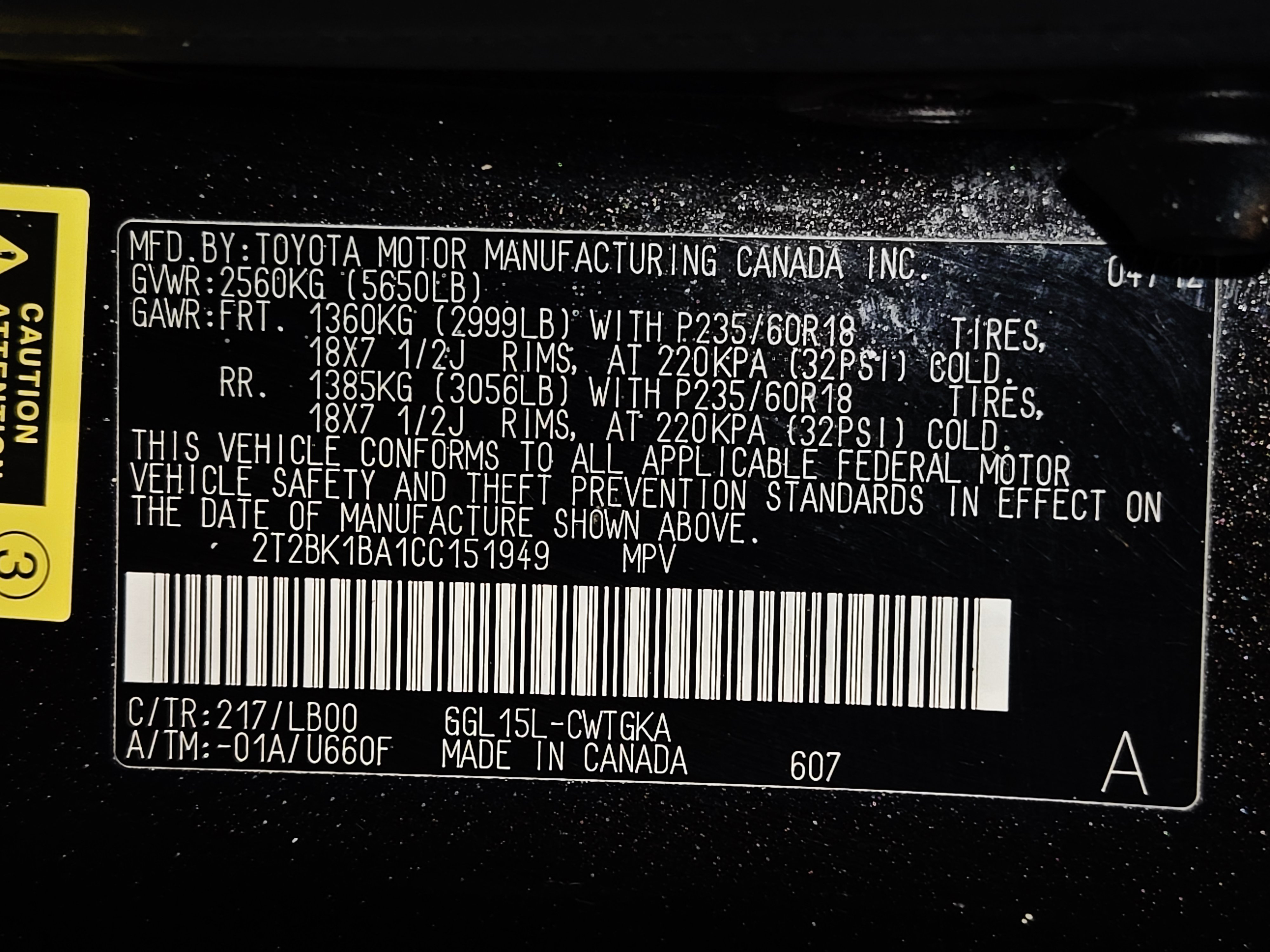 Used 2012 Lexus RX 350 AWD w/ Premium Pkg image 59