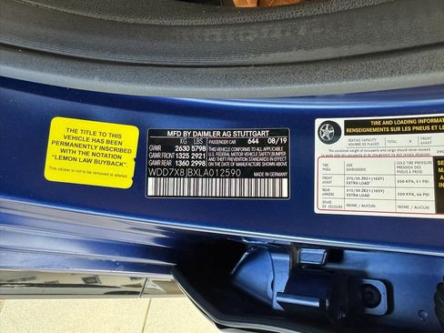 Used 2020 Mercedes-Benz AMG GT 63 w/ Executive Rear Seat Package image 93