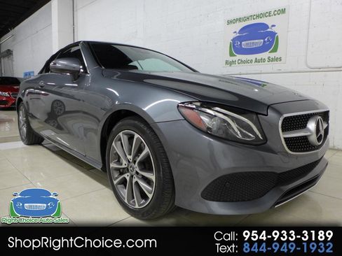 Used 2018 Mercedes-Benz E 400 4MATIC Cabriolet image 1