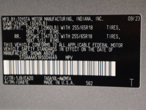 Used 2024 Toyota Grand Highlander FWD image 16