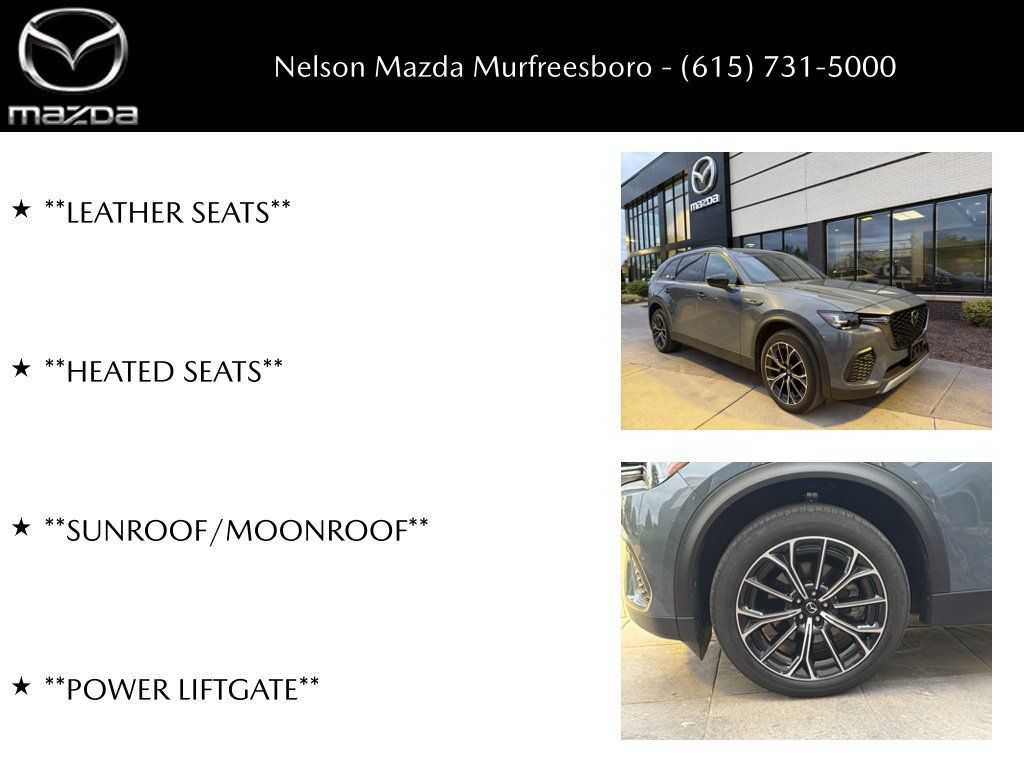 Certified 2025 MAZDA CX-70 Plug-In Hybrid w/ Premium Plus AWD/4WD image 33