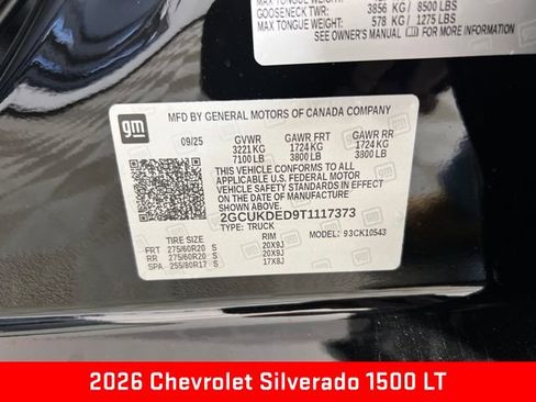 New 2026 Chevrolet Silverado 1500 LT AWD/4WD image 26