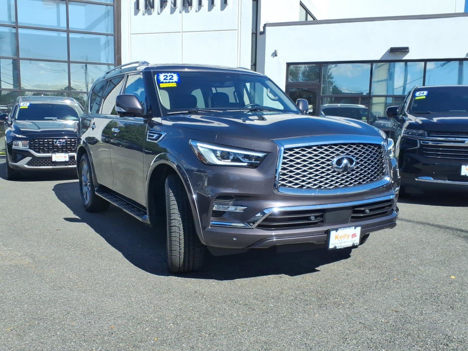 Certified 2022 INFINITI QX80 Luxe w/ Cargo Package AWD/4WD image 3
