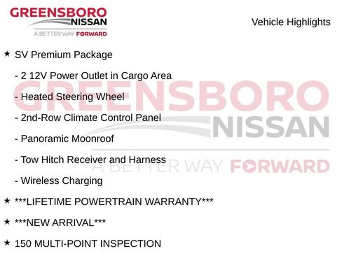 Certified 2026 Nissan Pathfinder SV w/ SV Premium Package FWD image 9