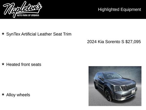 Used 2024 Kia Sorento S image 7