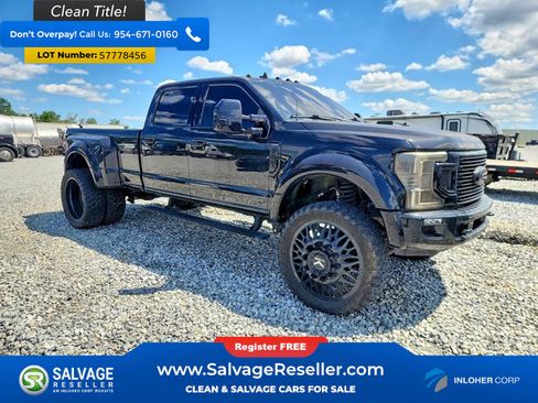 Used 2019 Ford F450 Platinum w/ Platinum Ultimate Package AWD/4WD image 5