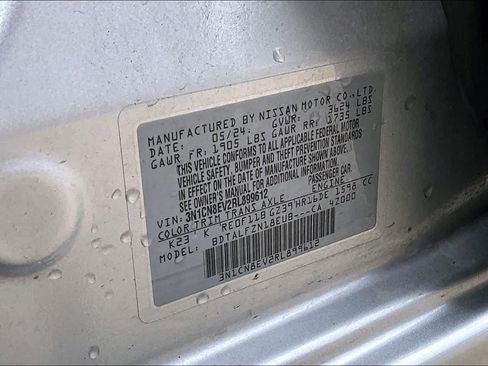 Certified 2024 Nissan Versa SV FWD image 32