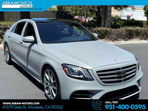 Used 2018 Mercedes-Benz S 560 Sedan image 1