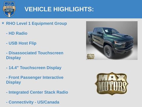 New 2026 RAM 1500 RHO w/ RHO Level 1 Equipment Group AWD/4WD image 23