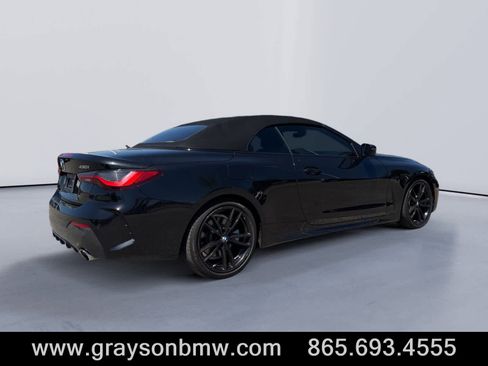 Used 2023 BMW 430i Convertible w/ M Sport Package RWD image 3