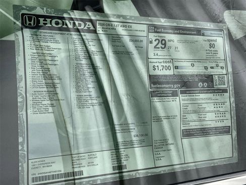New 2026 Honda CR-V EX image 33