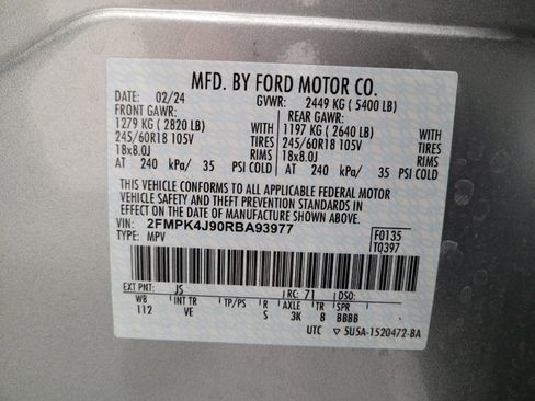 Used 2024 Ford Edge SEL image 33