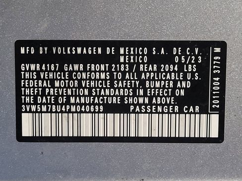 Used 2023 Volkswagen Jetta S FWD image 33
