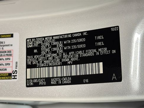 Certified 2022 Lexus NX 350h AWD image 34