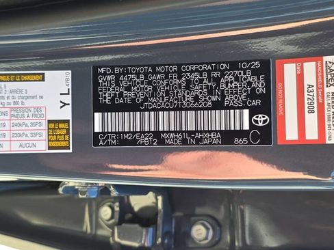 New 2026 Toyota Prius Plug-In Hybrid FWD image 36