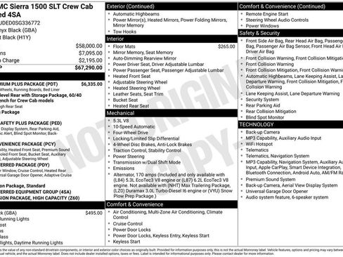 Used 2025 GMC Sierra 1500 SLT w/ SLT Premium Plus Package AWD/4WD image 17